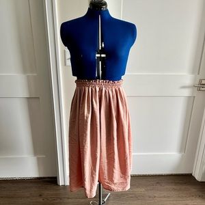 Extra-Small Forever 21 Pink Midi Skirt